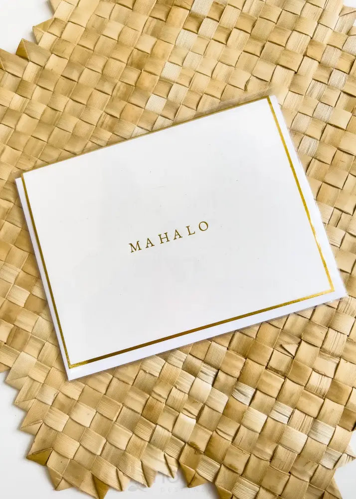 EHU KAKAHIAKA - Mahalo Greeting Card - Noʻeau Designers