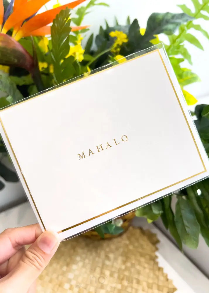 EHU KAKAHIAKA - Mahalo Greeting Card - Noʻeau Designers