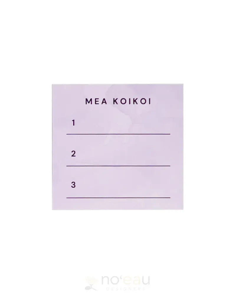 EHU KAKAHIAKA - Mea Koikoi Post It - Noʻeau Designers