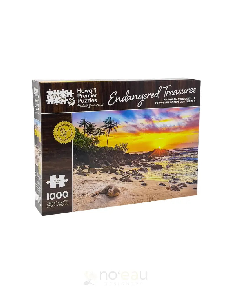 HAWAII PREMIER PUZZLES - Endangered Treasures Puzzle - Noʻeau Designers