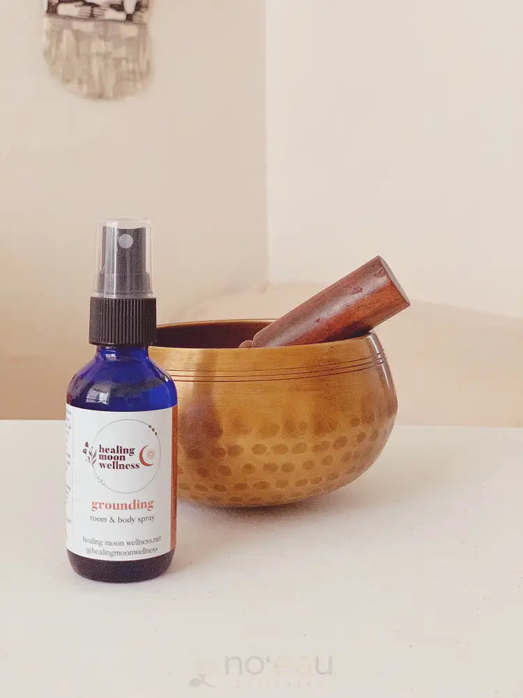 HEALING MOON WELLNESS - Grounding Essential Oil Room & Body Spray - Noʻeau Designers