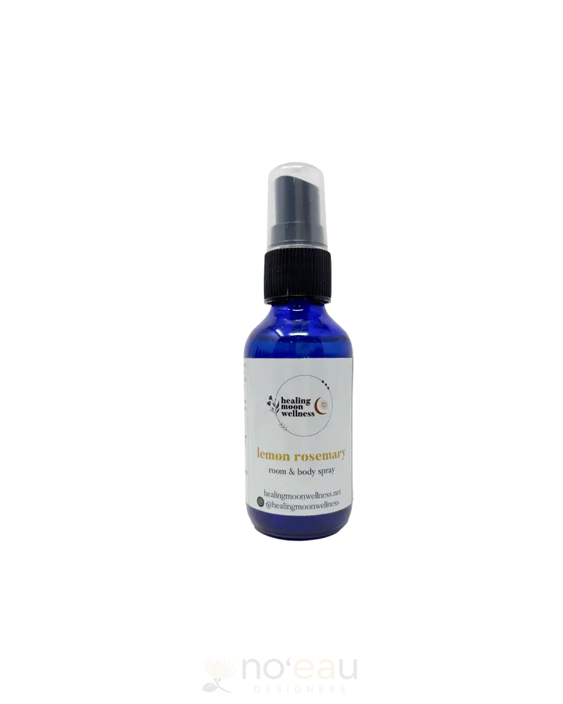 Healing Moon Wellness - Lemon Rosemary Essential Oil Room & Body Spray Health Beauty