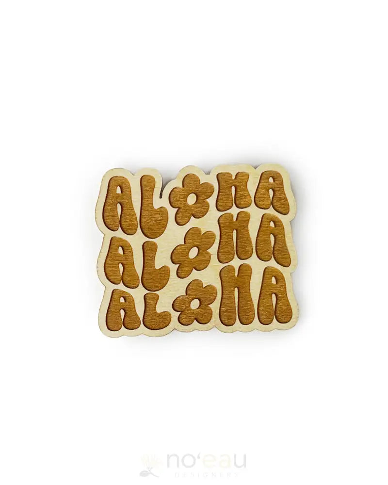 HI DARLING SHOP - Assorted Birch Wood Magnet - Noʻeau Designers