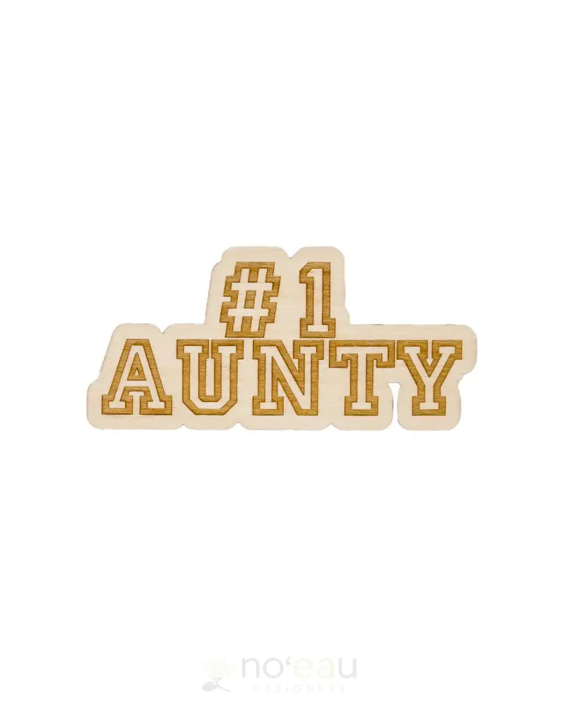 Hi Darling Shop - Assorted Birch Wood Magnet #1 Aunty Accessories