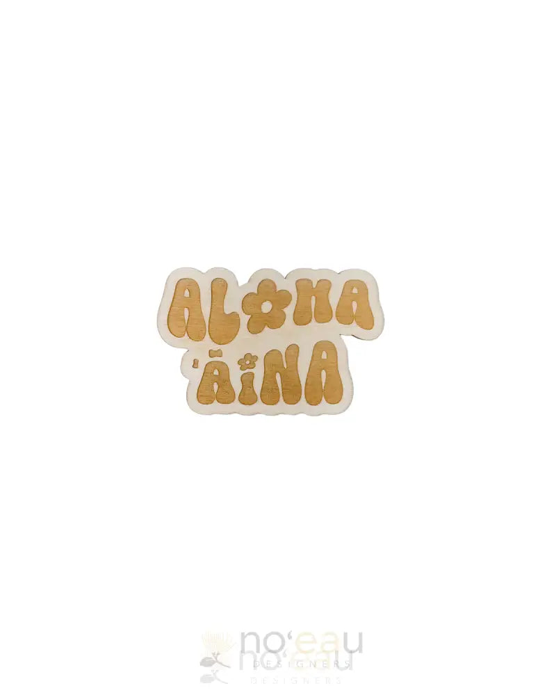 Hi Darling Shop - Assorted Birch Wood Magnet Aloha Aina Accessories
