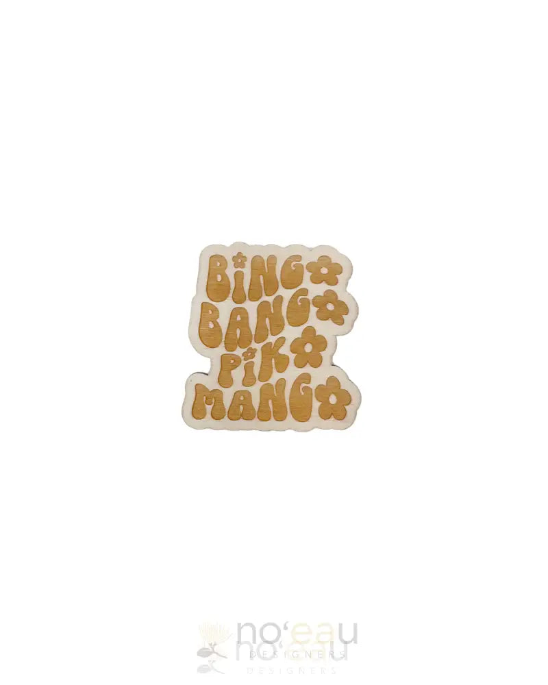 Hi Darling Shop - Assorted Birch Wood Magnet Bingo Bango Accessories