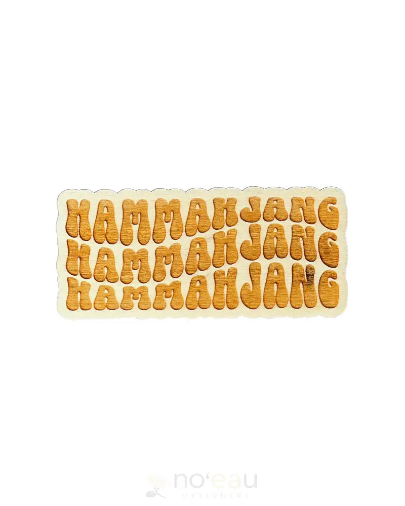 HI DARLING SHOP - Assorted Birch Wood Magnet - Noʻeau Designers