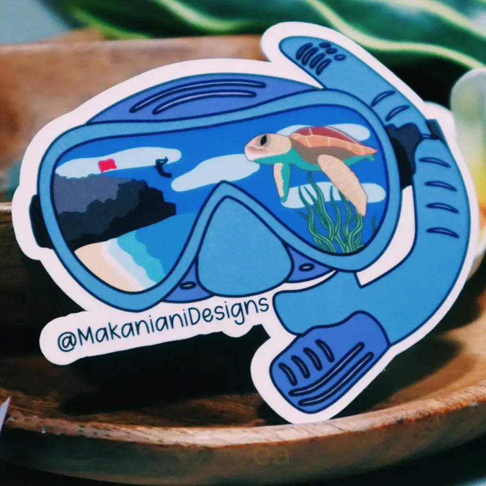 MAKANIANI DESIGNS - Assorted Beach Bum Stickers - Noʻeau Designers