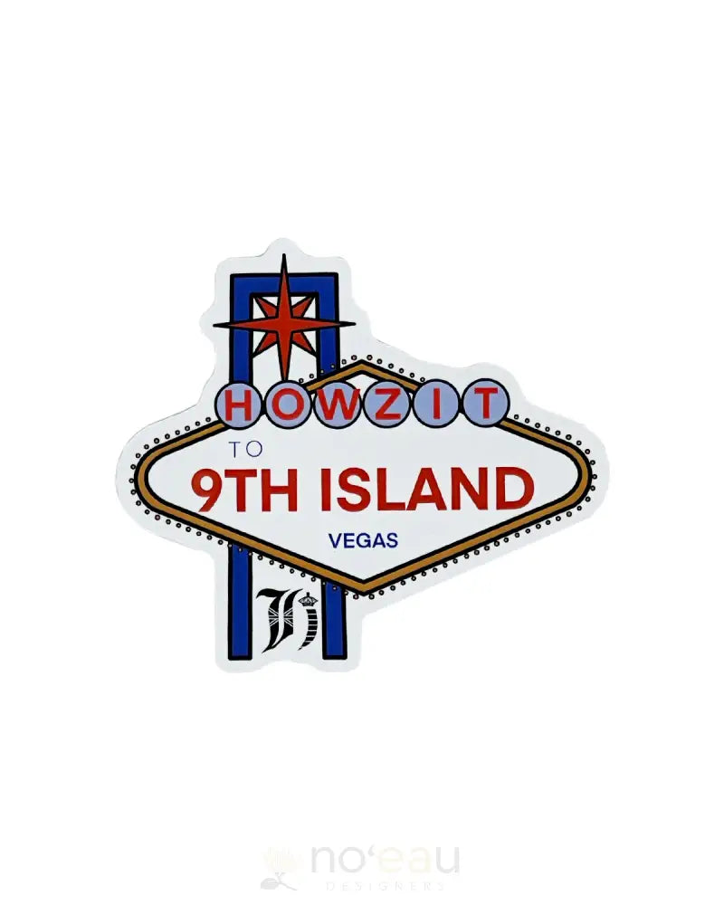 Highness Hawaii - Large Assorted Local Stickers 9Th Island Stickers/Pins/Patches