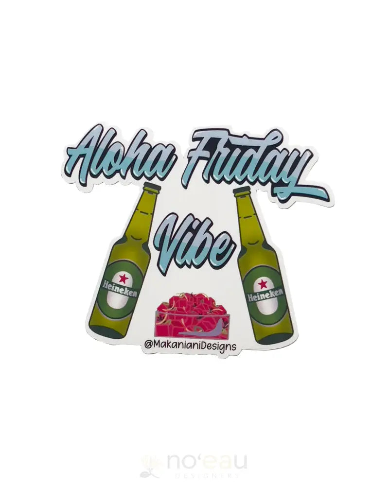 MAKANIANI DESIGNS - Large Assorted Local stickers - Noʻeau Designers
