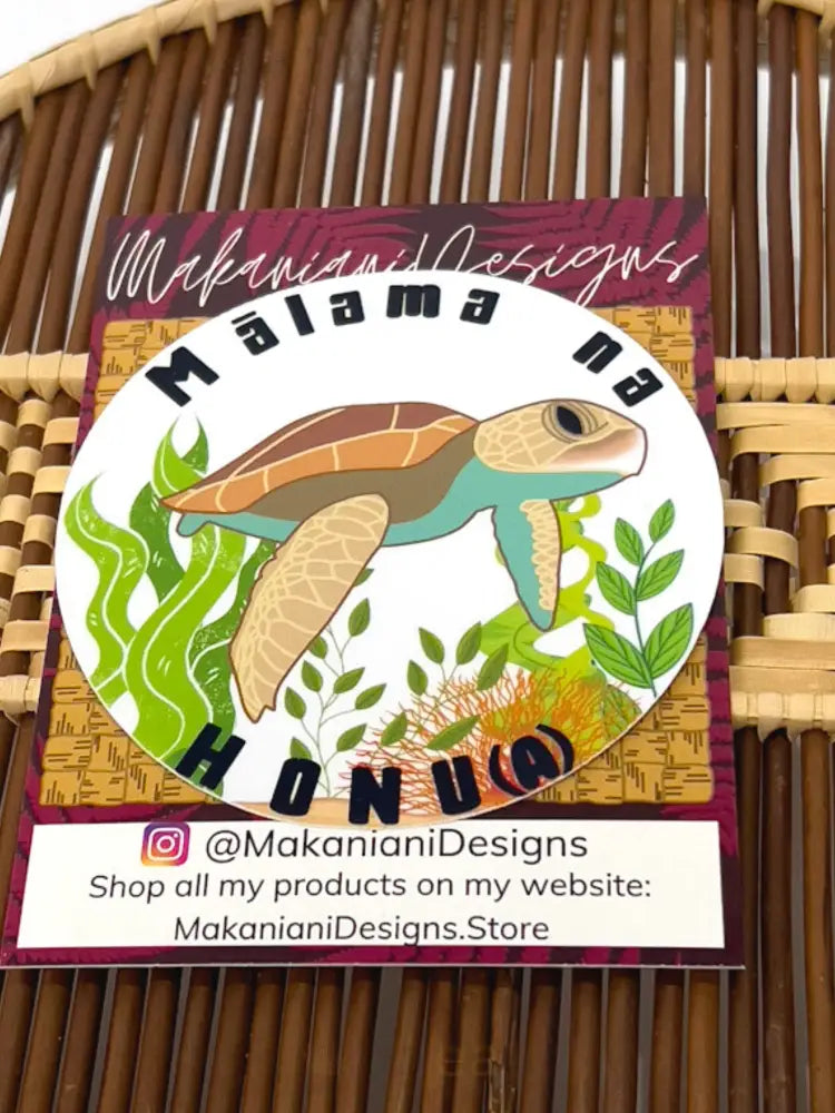 MAKANIANI DESIGNS - Large Assorted Local stickers - Noʻeau Designers