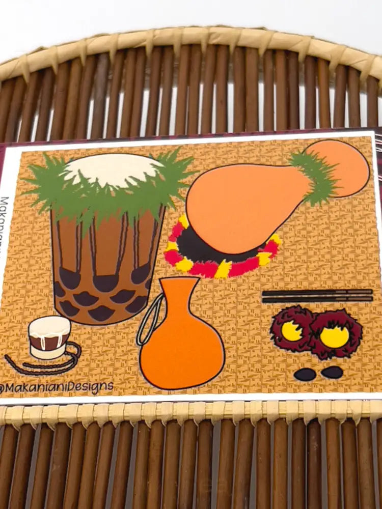 MAKANIANI DESIGNS - Large Assorted Local stickers - Noʻeau Designers