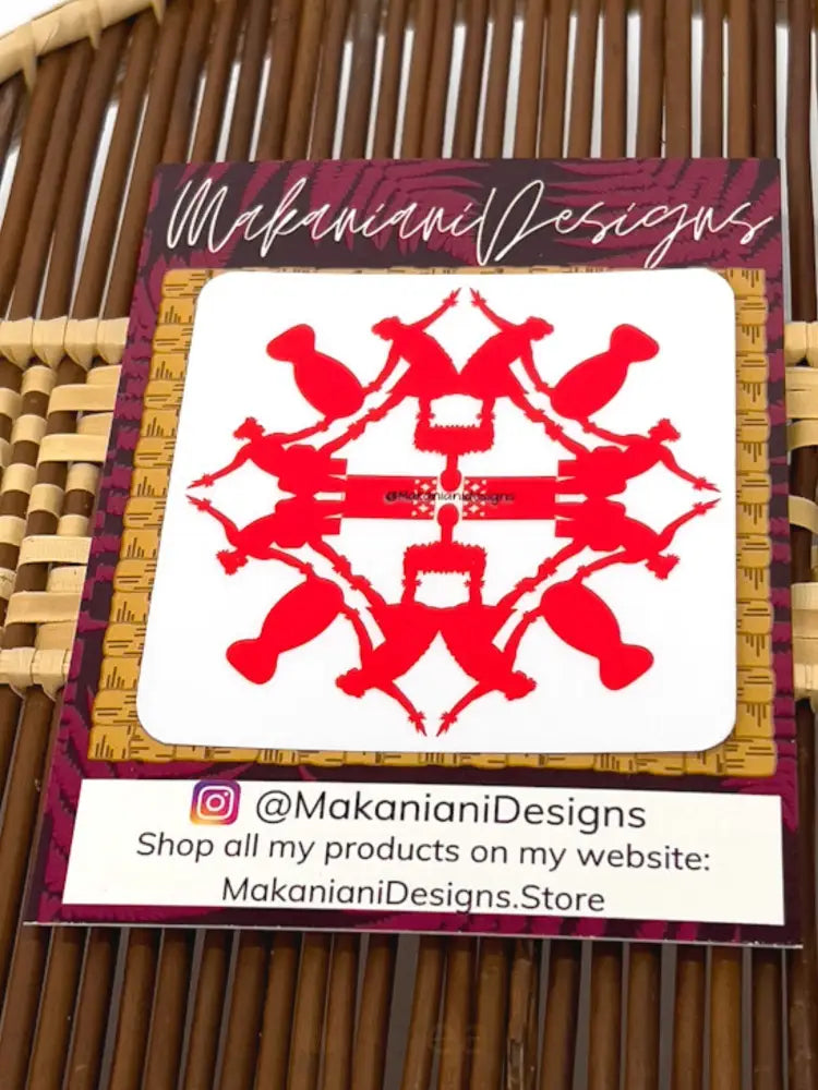 MAKANIANI DESIGNS - Large Assorted Local stickers - Noʻeau Designers