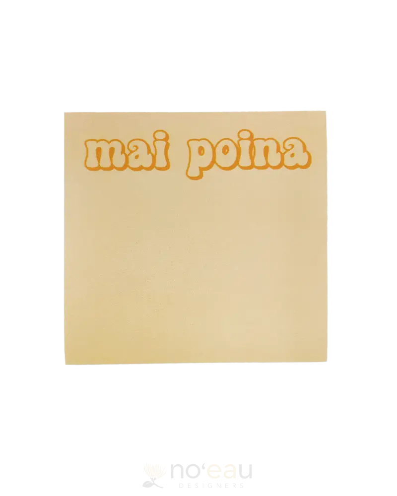 Hihio - Assorted Post Its Orange Mai Poina Stationery