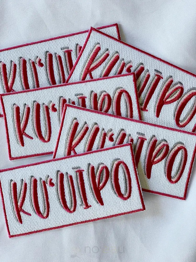 HIHIʻO - Kuʻuipo Iron On Patch - Noʻeau Designers