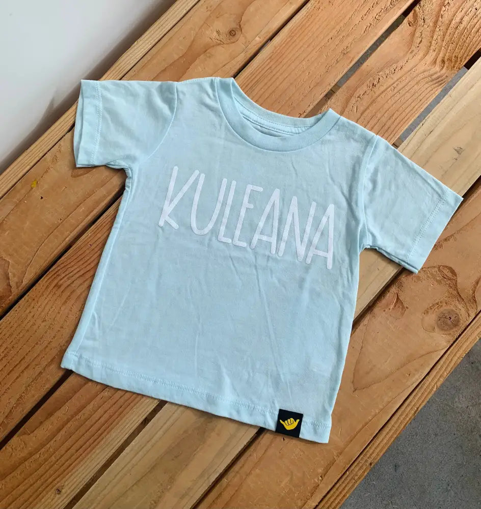 HOLOHOLO MAMA - Kuleana Keiki Baby Blue T-Shirt - Noʻeau Designers