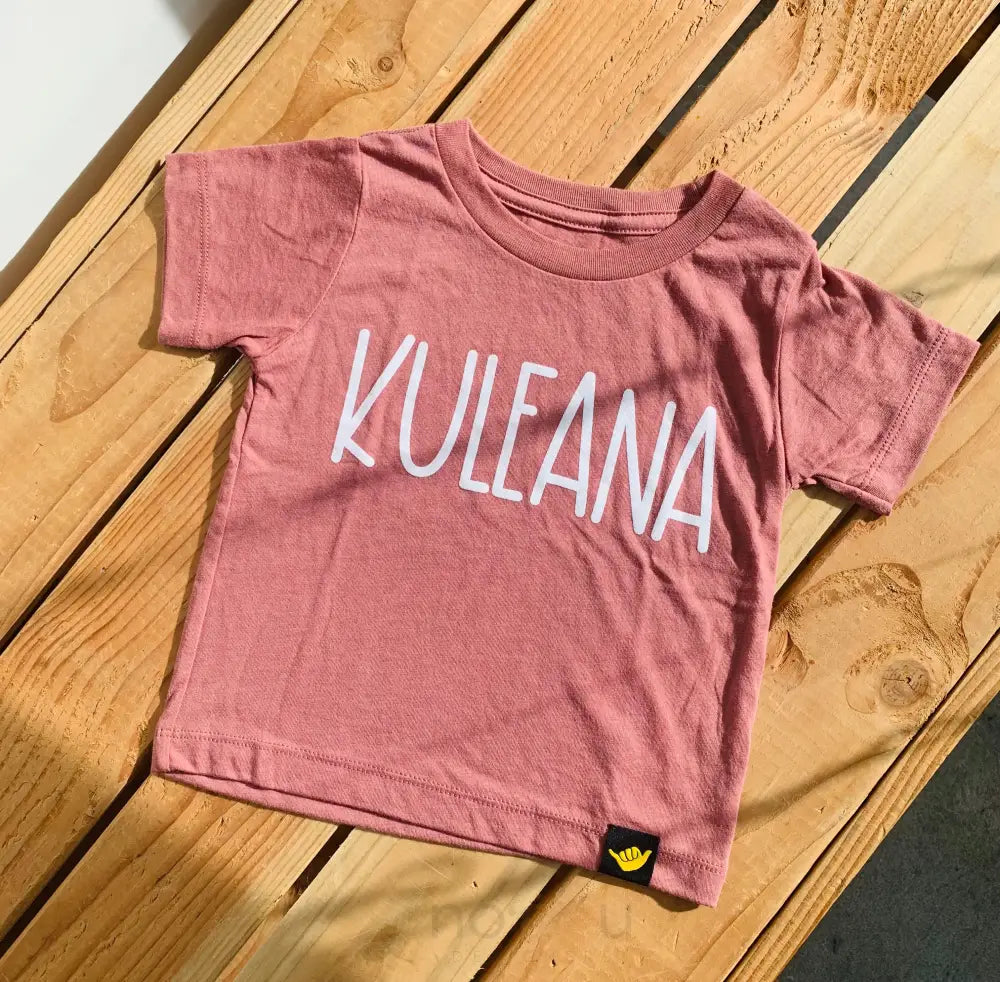HOLOHOLO MAMA - Kuleana Keiki Blush T-Shirt - Noʻeau Designers