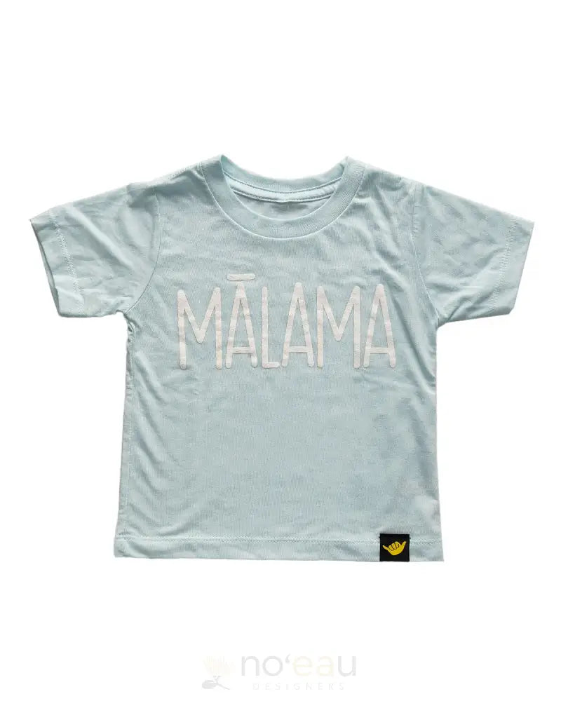 HOLOHOLO MAMA - Malama Keiki Baby Blue Tee - Noʻeau Designers