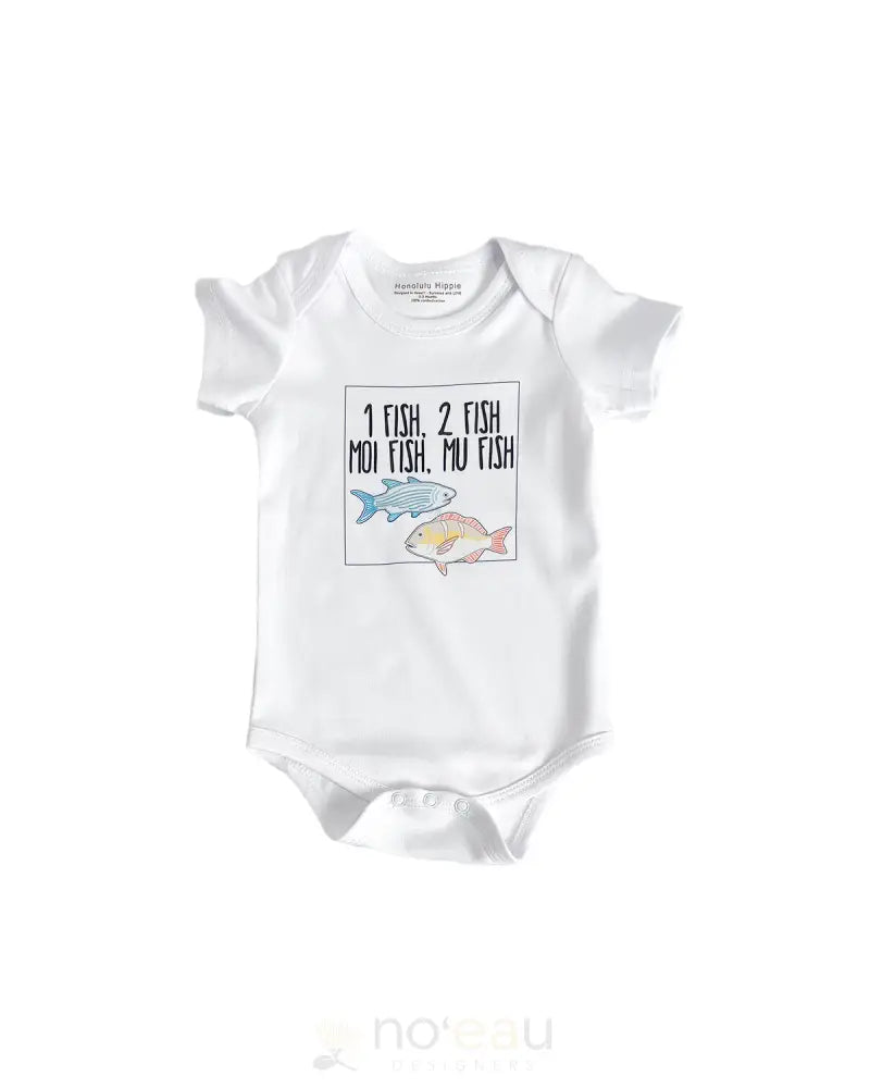 HONOLULU HIPPIE - Moi Fish Mu Fish Onesie KID’S CLOTHING