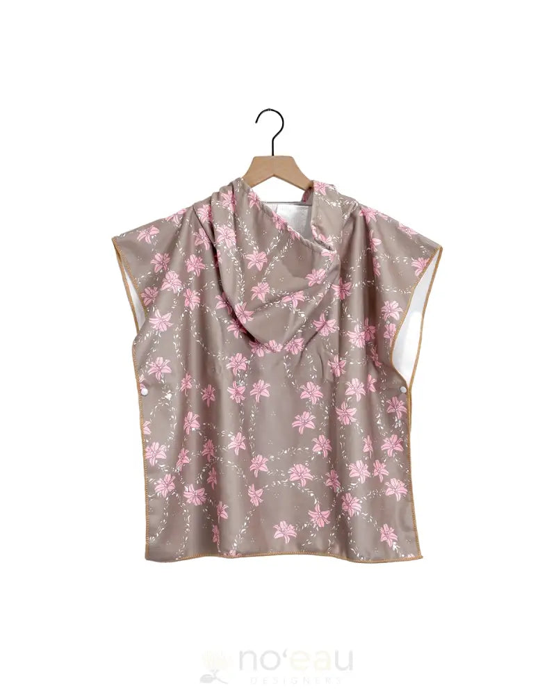 Honolulu Hippie - Naupaka & Pakalana Lei Hooded Keiki Towels Kid’s Items