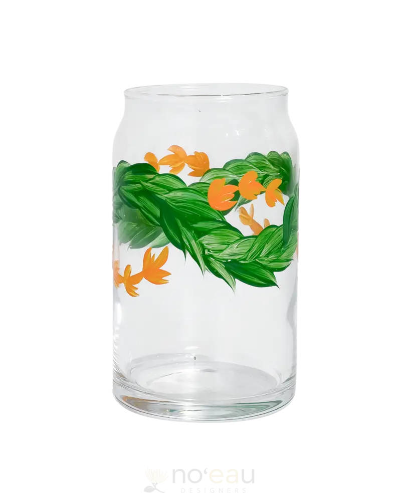 Hoomaluhia - Assorted Handpainted Glass Cups Puakenikeni Home Goods