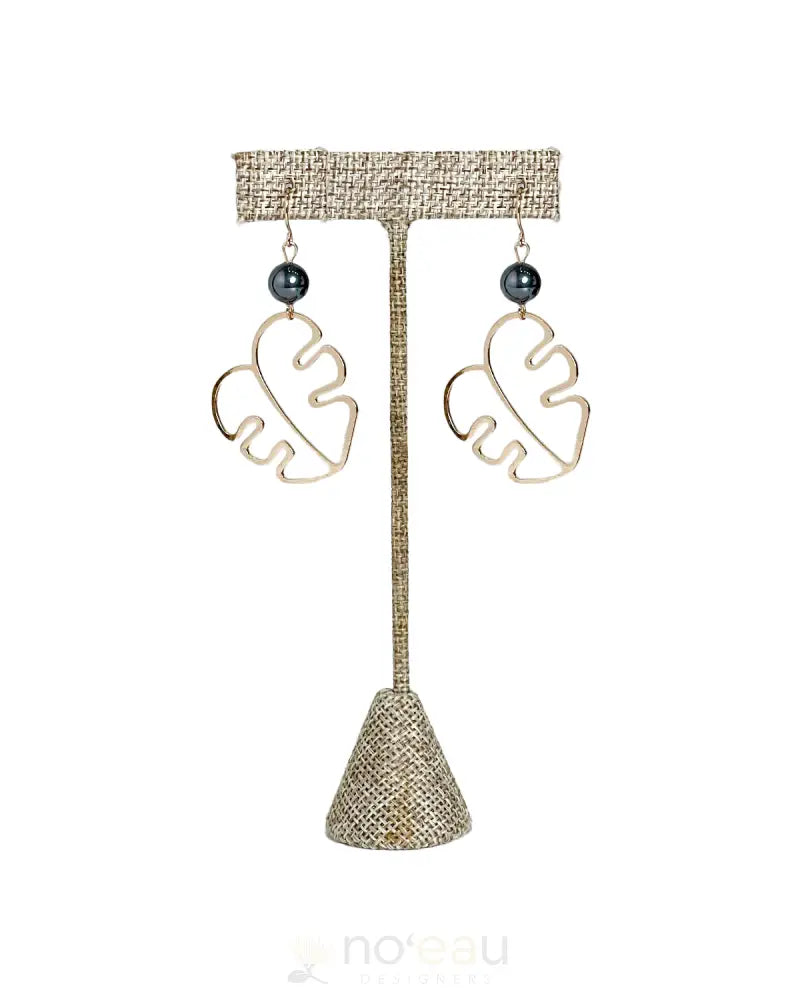 Ilihia Hawaii Llc - Monstera Earring Jewelry