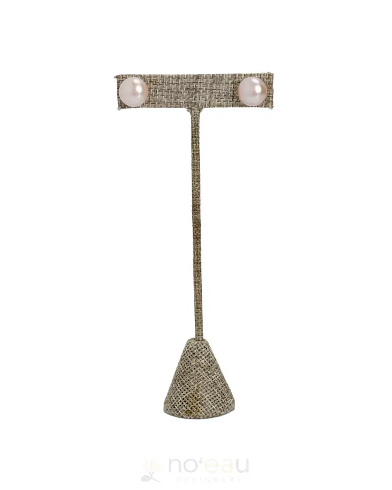 Ilihia Hawaii Llc - Sterling Silver Frash Water Pearl Stud Earring White Jewelry