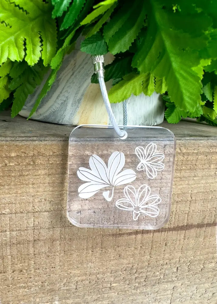 INSPIRED BY B&J - Assorted Acrylic Luggage Tags - Noʻeau Designers
