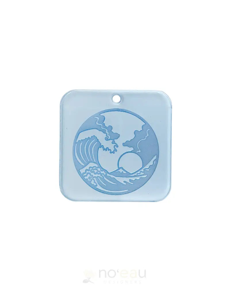 Inspired By B&J - Assorted Acrylic Luggage Tags Round Wave Accessories
