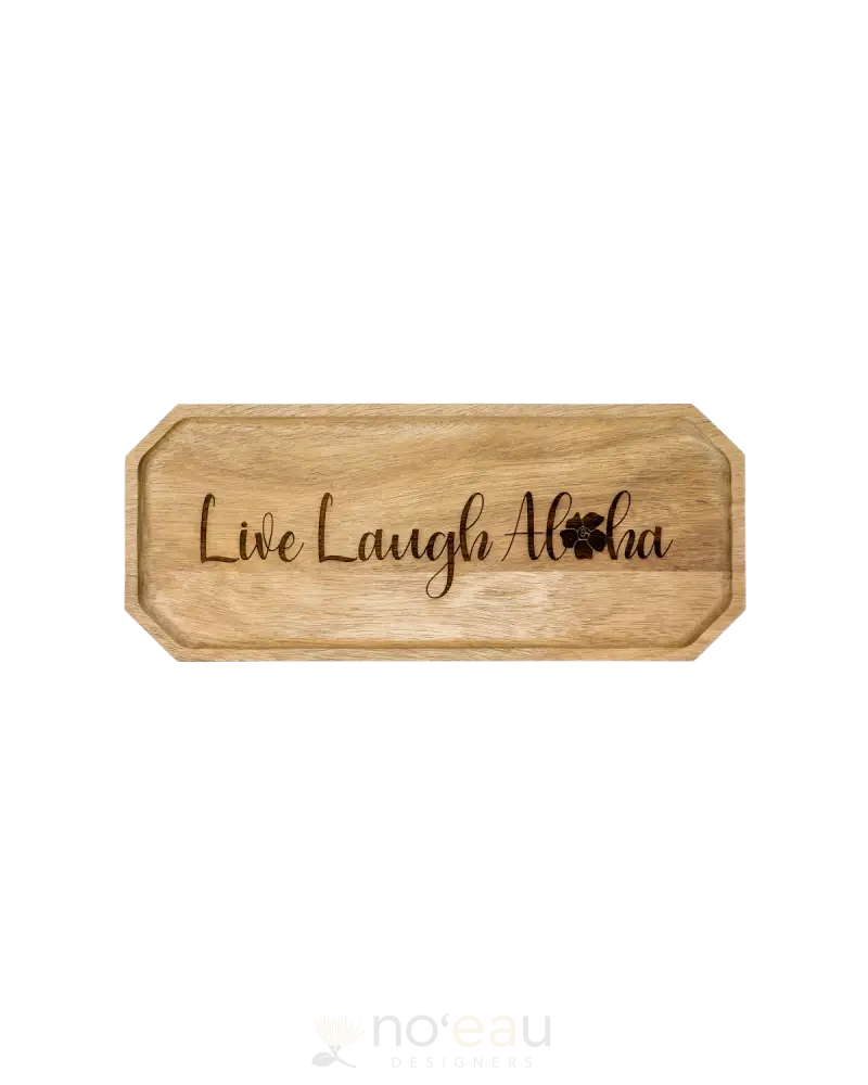 Inspired By B & J - Live Laugh Love Aloha Board Home Goods