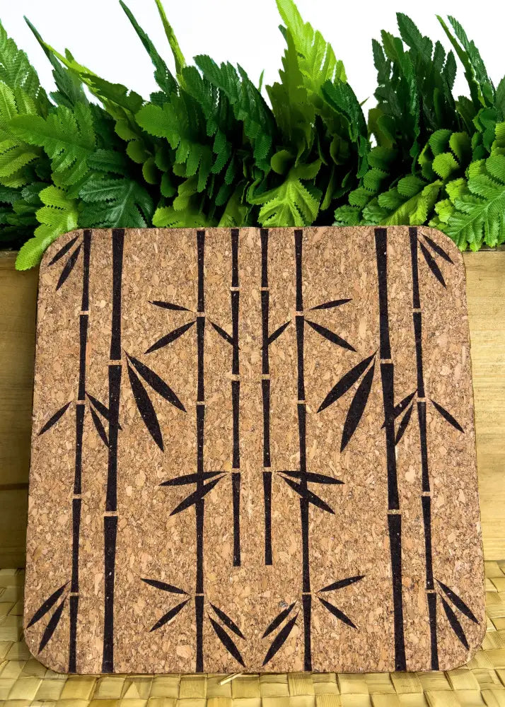 INSPIRED BY B&J - Square Cork Trivets - Noʻeau Designers