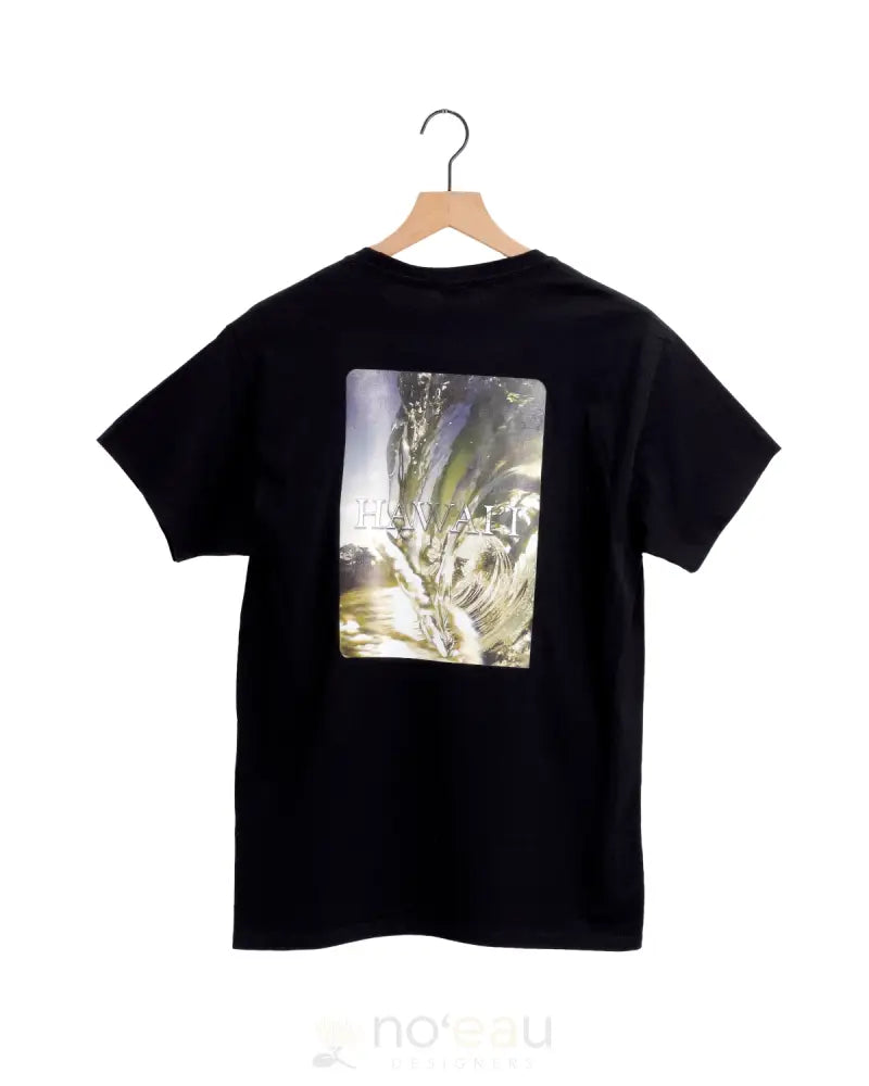 Island Dynasty - Hi Nalu Black T-Shirt Men’s Clothing