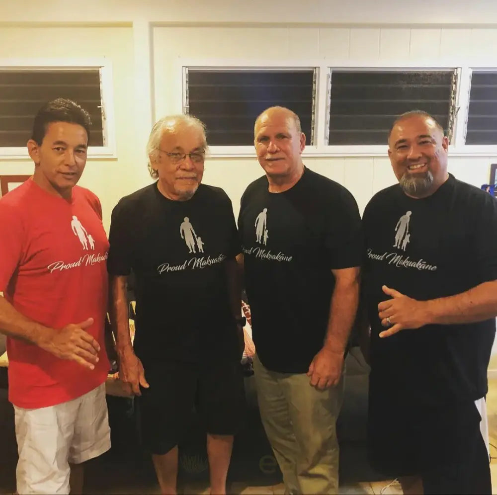 ISLAND DYNASTY - Proud Makuakane Black T-Shirt - Noʻeau Designers