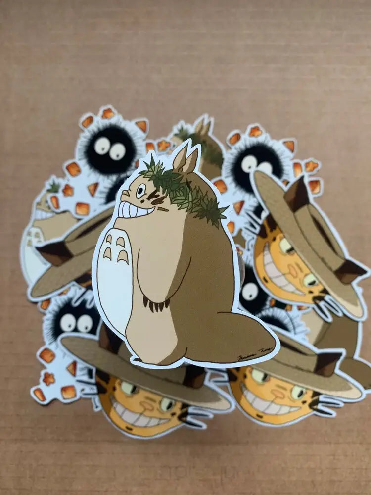 IWALANIS CREATIONS - Assorted Studio Ghibli Inspired Stickers - Noʻeau Designers
