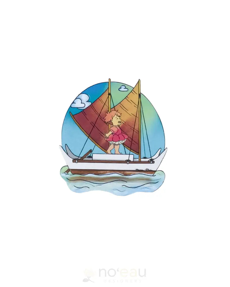 Iwalanis Creations - Studio Ghibli Inspired Stickers Ponyo Stickers/Pins/Patches