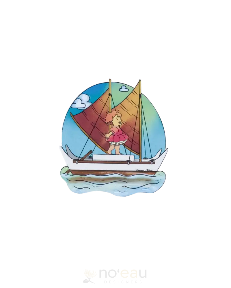 Iwalanis Creations - Studio Ghibli Inspired Stickers Ponyo Stickers/Pins/Patches