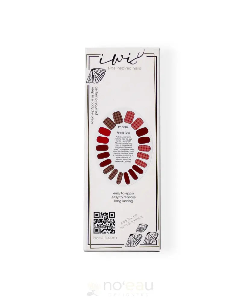 IWI NAILS - Pastel Palaka Collection - Noʻeau Designers