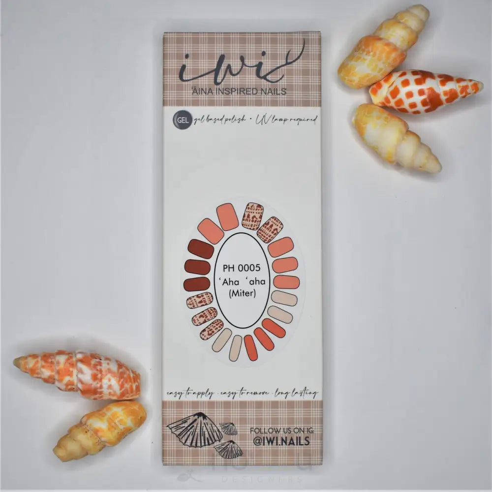 IWI NAILS - Pūpū Hinuhinu Collection - Noʻeau Designers