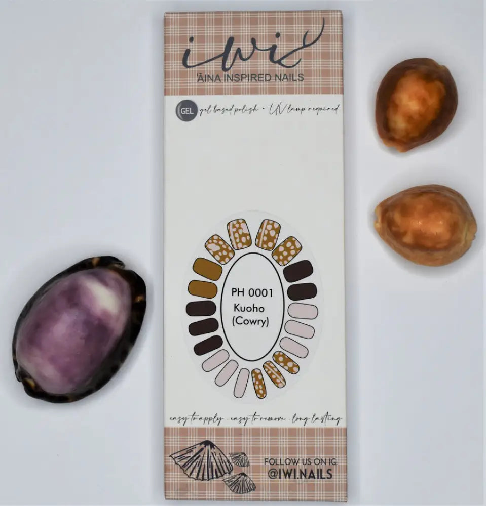 IWI NAILS - Pūpū Hinuhinu Collection - Noʻeau Designers