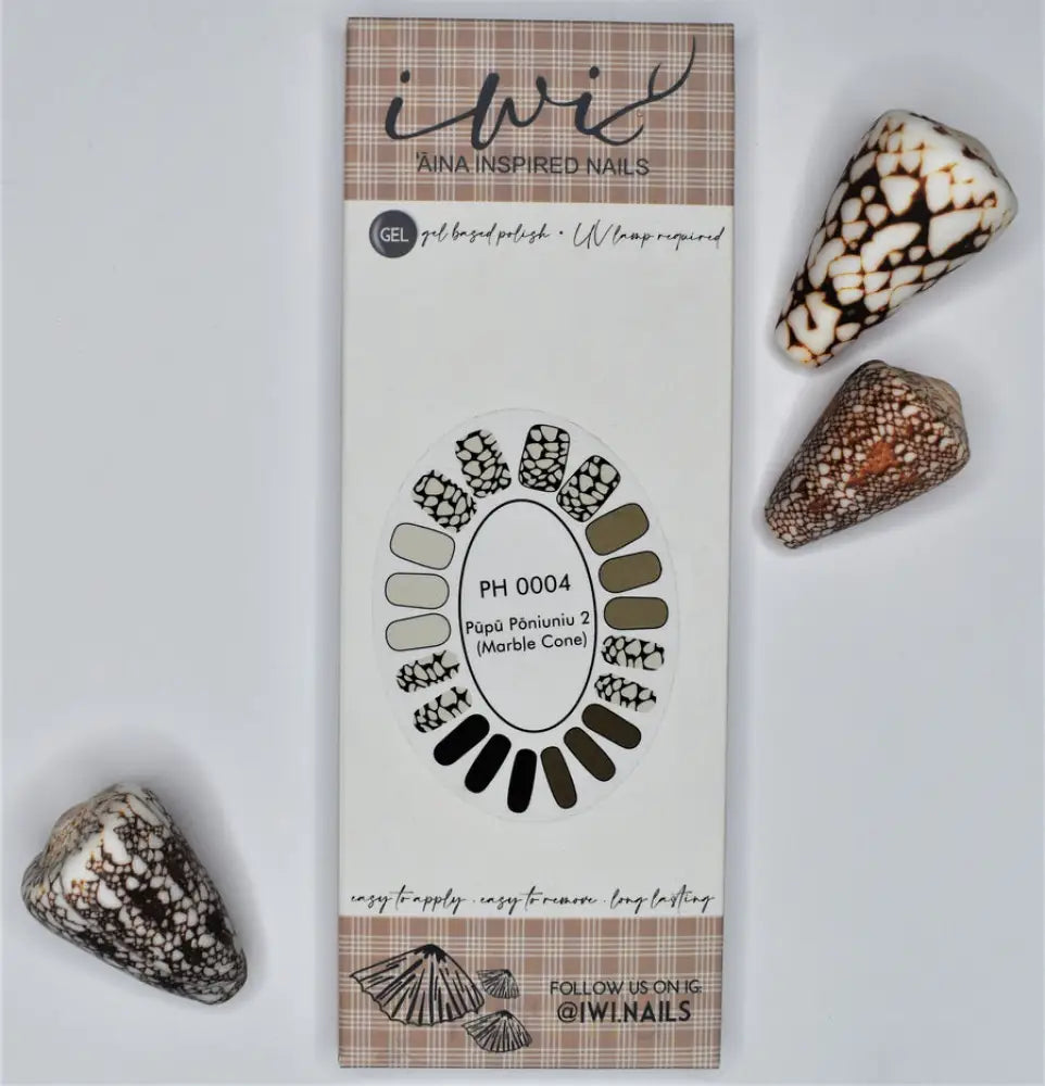 IWI NAILS - Pūpū Hinuhinu Collection - Noʻeau Designers