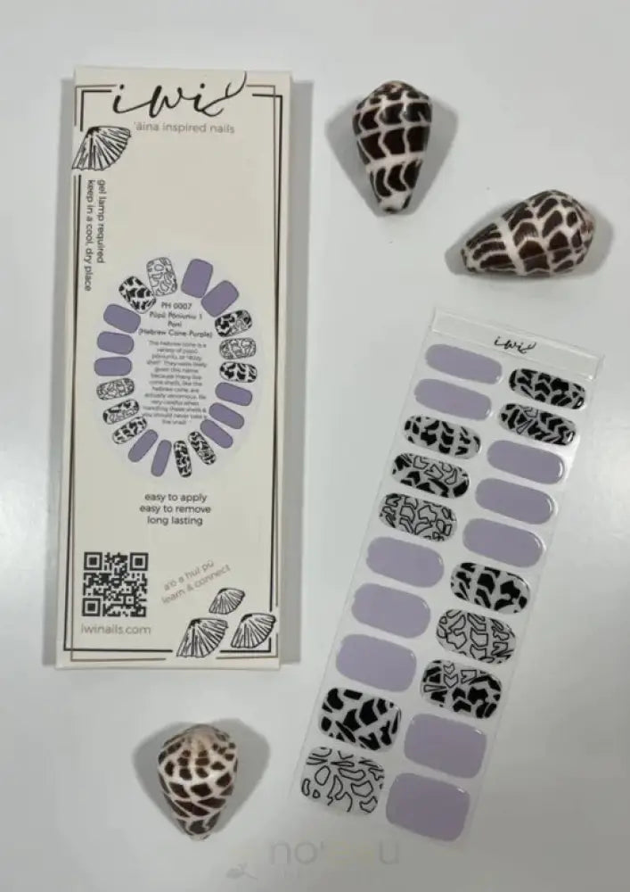 IWI NAILS - Pūpū Pōniuniu Collections - Noʻeau Designers
