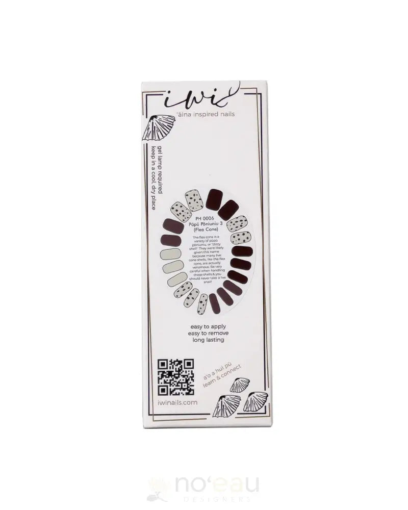 IWI NAILS - Pūpū Pōniuniu Collections - Noʻeau Designers