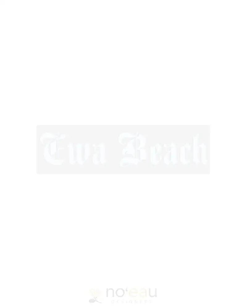 Kahealani Kreations - Assorted Blackletter City (Vinyl) Ewa Beach / White Stickers/Pins/Patches