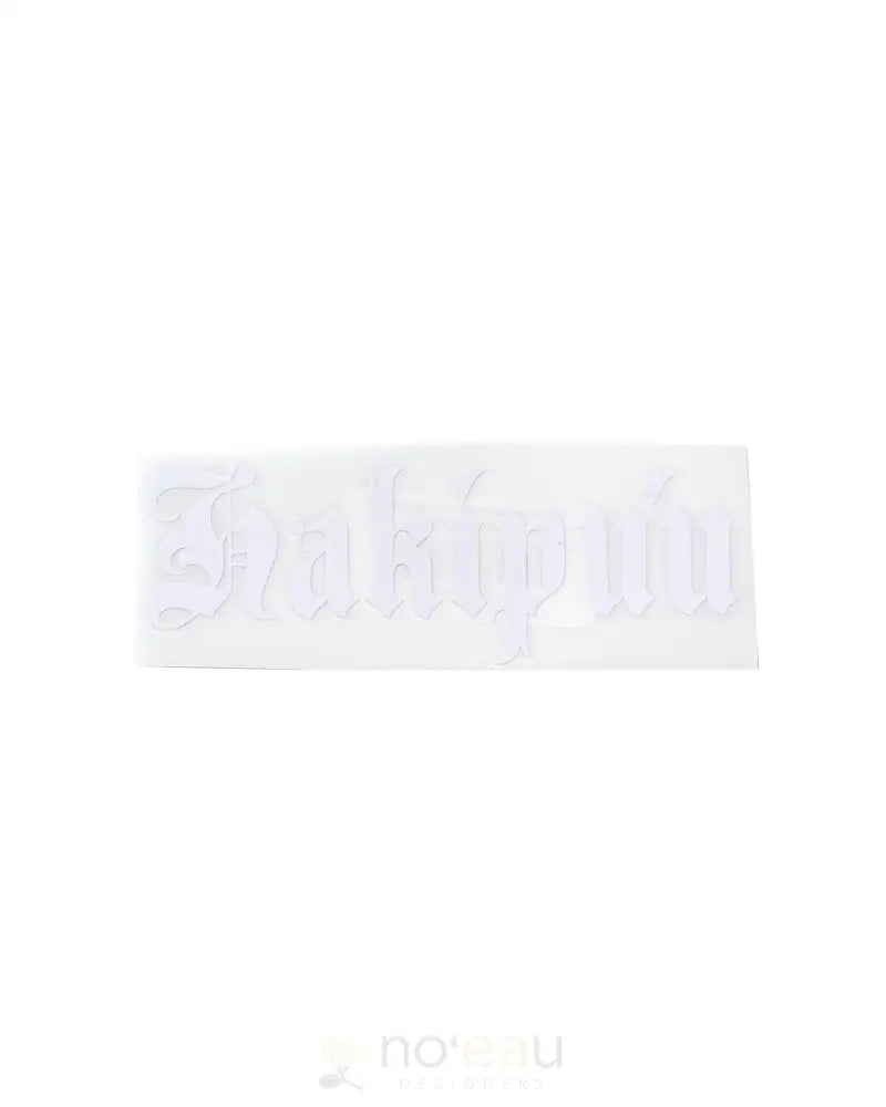 Kahealani Kreations - Assorted 5’’ City Stickers (Vinyl) Hakipuu / White Stickers/Pins/Patches