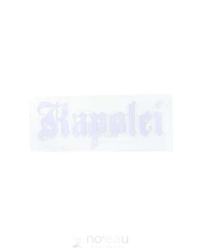 Kahealani Kreations - Assorted 5’’ City Stickers (Vinyl) Kapolei / White Stickers/Pins/Patches