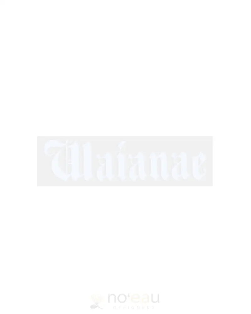 Kahealani Kreations - Assorted Blackletter City (Vinyl) Waianae / White Stickers/Pins/Patches