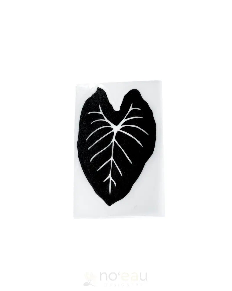 Kahealani Kreations - Assorted Kalo Stickers Black Stickers/Pins/Patches