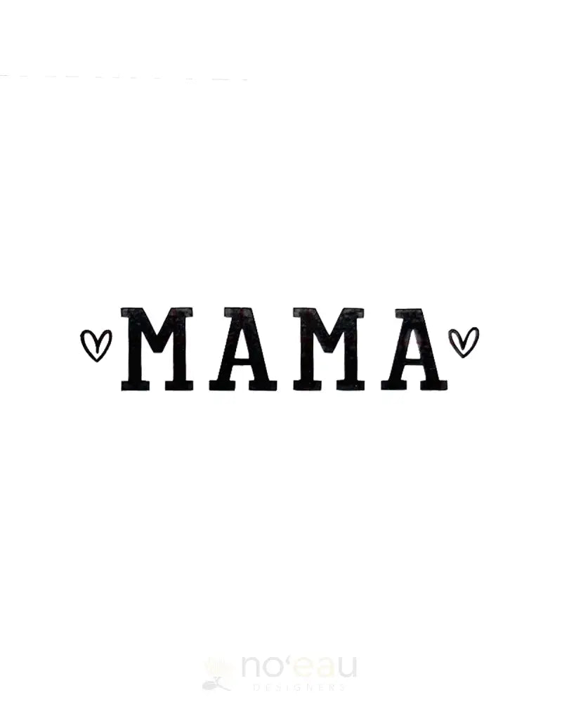 Kahealani Kreations - Assorted Mama Stickers Double Heart Stickers/Pins/Patches