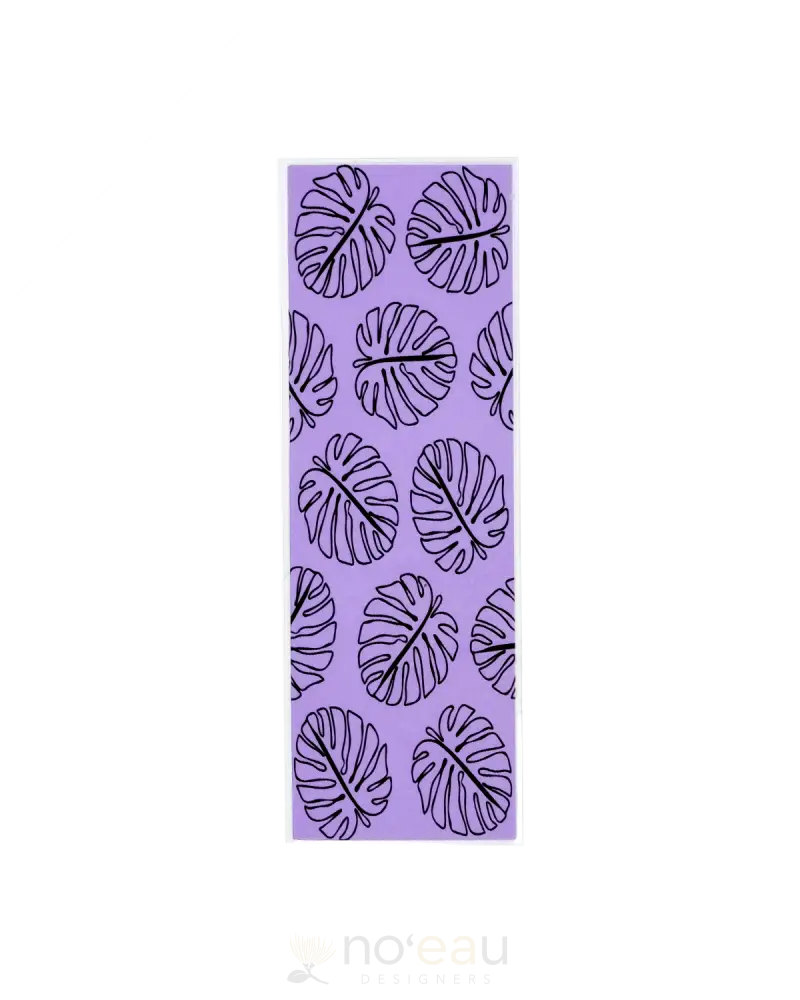 Kahealani Kreations - Assorted Monstera Bookmarkers Purple Stationery