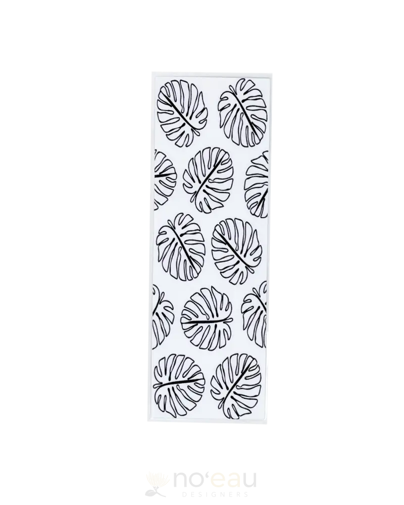 Kahealani Kreations - Assorted Monstera Bookmarkers White Stationery